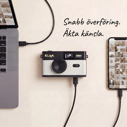 Kliqa™ — La fotocamera della memoria senza schermo