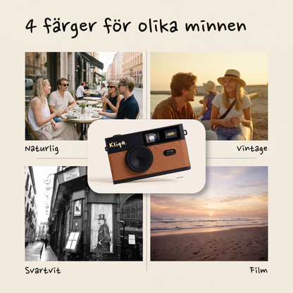 Kliqa™ — La fotocamera della memoria senza schermo